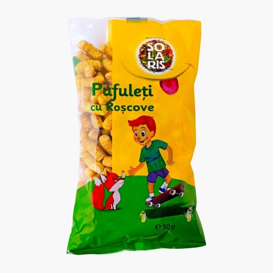 Pufuleți cu pudră de roșcove 50g