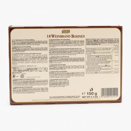 Praline de ciocolată cu cognac 150g