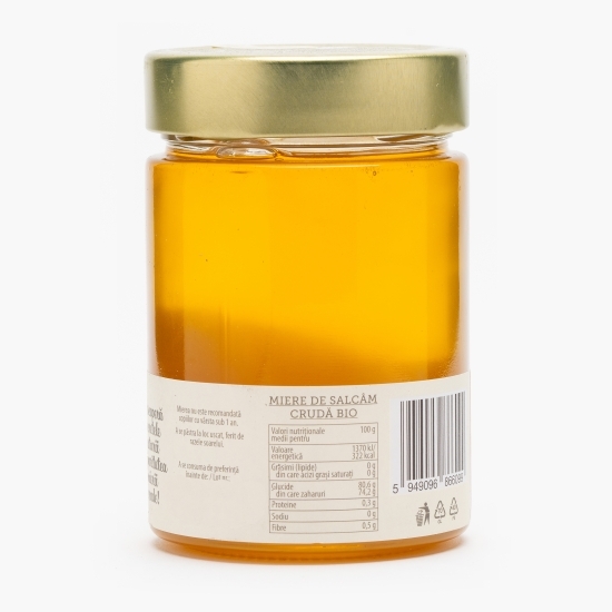 Miere de salcâm crudă eco 420g