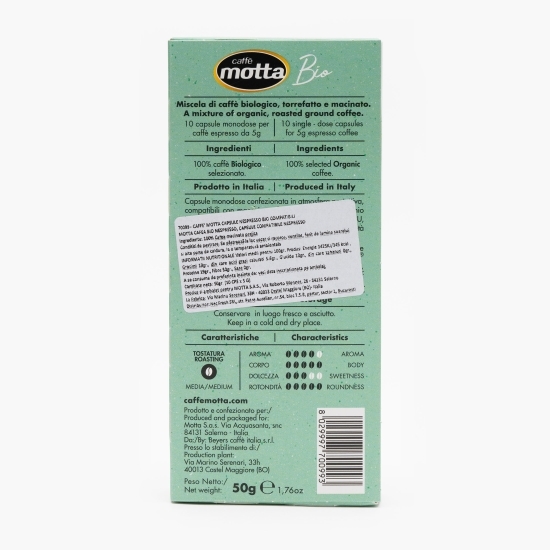 Cafea capsule Espresso eco 10 băuturi
