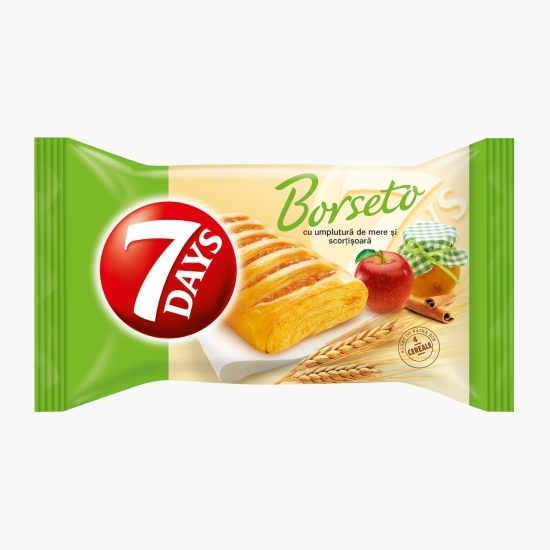 Croissant Borseto cu umplutură de mere și scorțișoară 80g