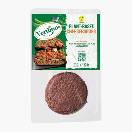 Cheeseburger vegetal 220g