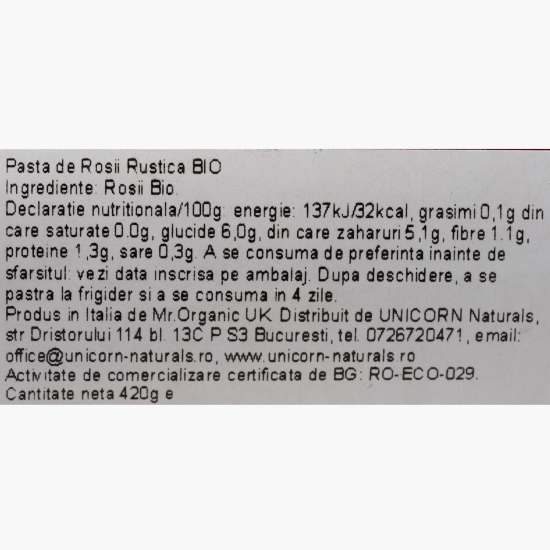 Sos de roșii eco - passata rustica 420g