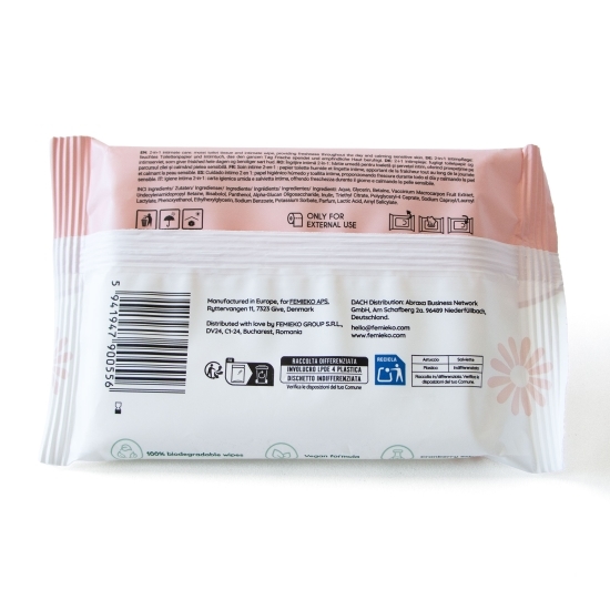 Șervețele intime biodegradabile 20 buc