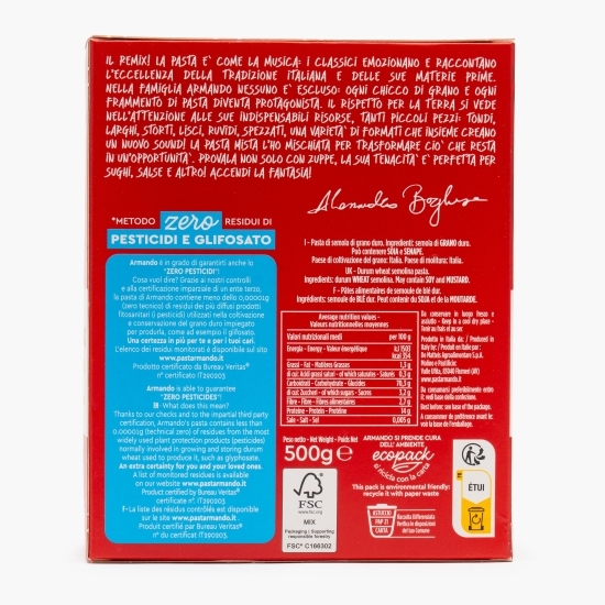 Paste mixte Mista Il Remix, 500g