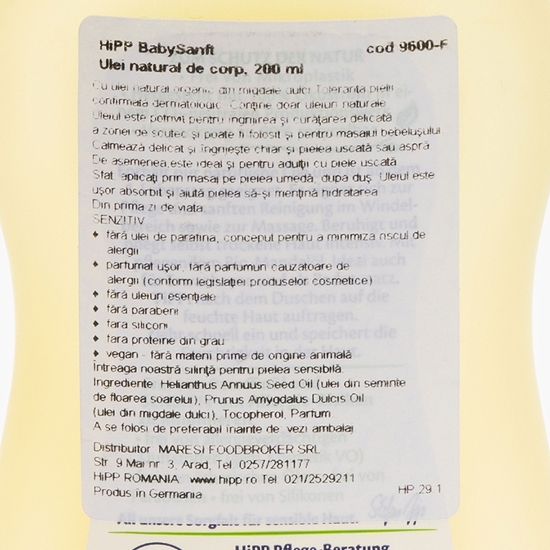 Ulei de corp 200ml