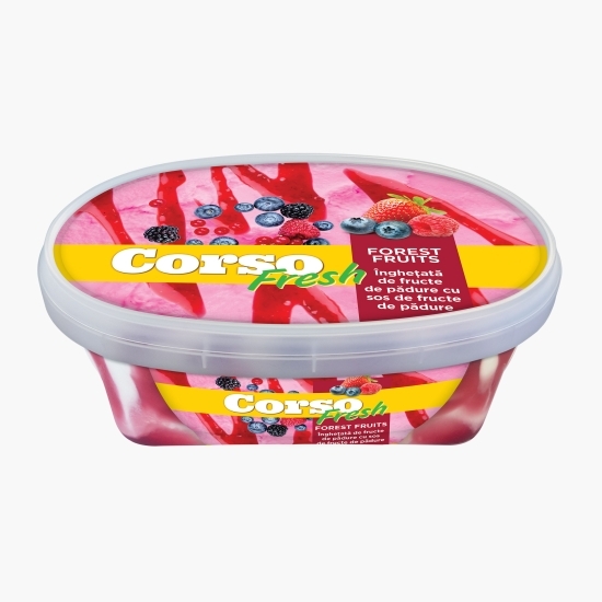 Înghețată de fructe de pădure cu sos de fructe de pădure 450g