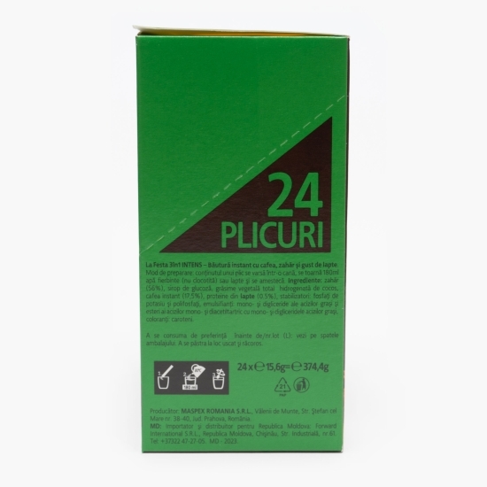 Strong 3în1, 24 plicuri x 15.6g, băutură instant 