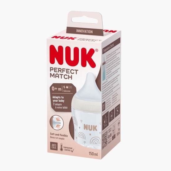Biberon Perfect Match, S, +0 luni, 150ml