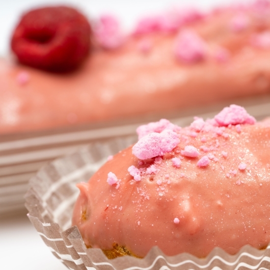 Ecler vanilie și zmeură 2x120g