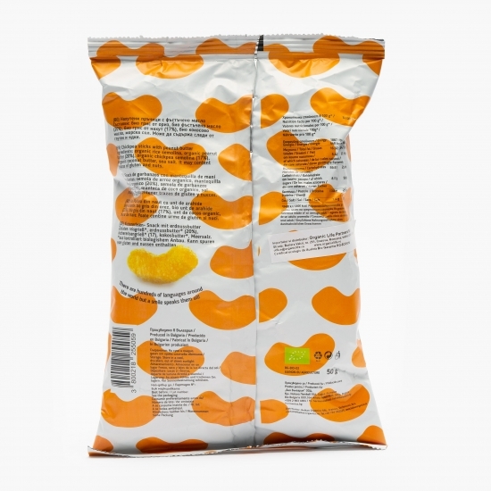 Pufuleți ecologici cu arahide 50g