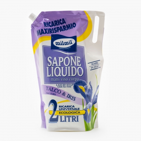 Rezervă săpun lichid talc și iris 2l
