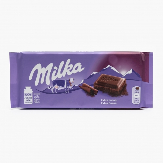 Ciocolată cu extra cacao 100g