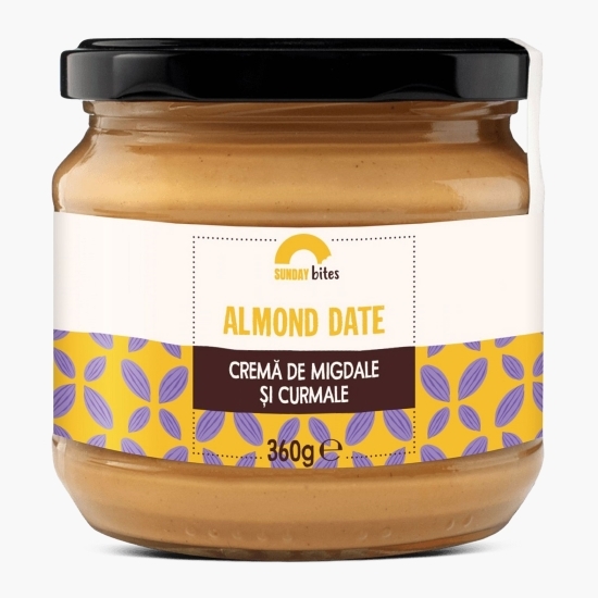 Cremă de migdale și curmale 360g