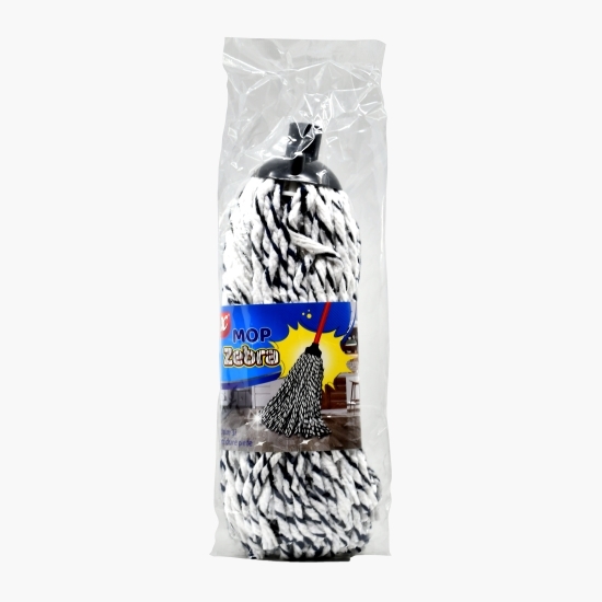 Mop din bumbac Zebra 1 buc