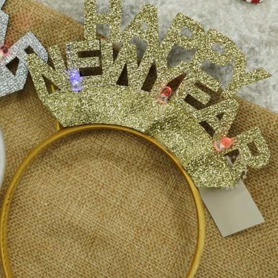 Bentiță Happy New Year, aurie