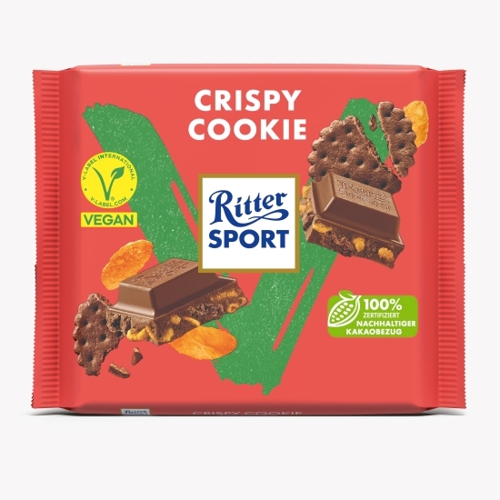 Ciocolată vegană Crispy Cookie 100g
