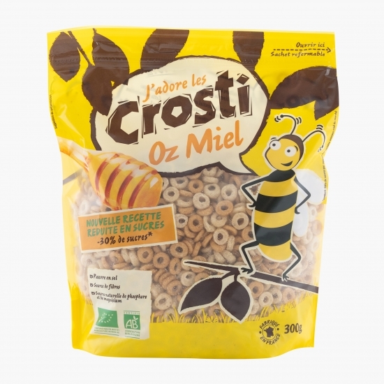 Inele expandate eco cu miere 300g