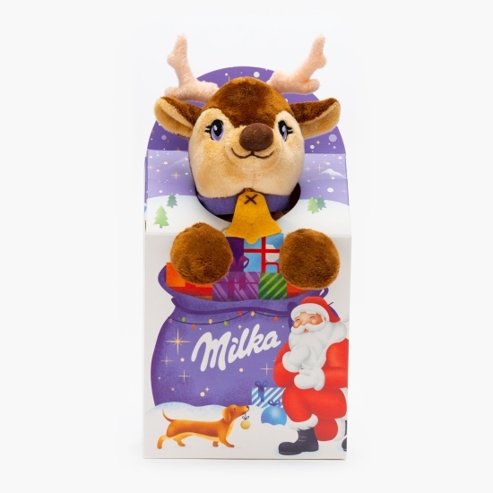 Ciocolată mix Crăciun cu jucărie de pluș 96g