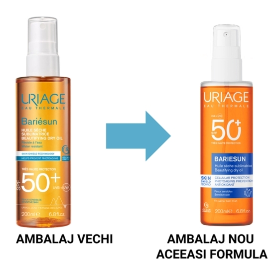Ulei uscat protecție solară SPF50+ 200ml