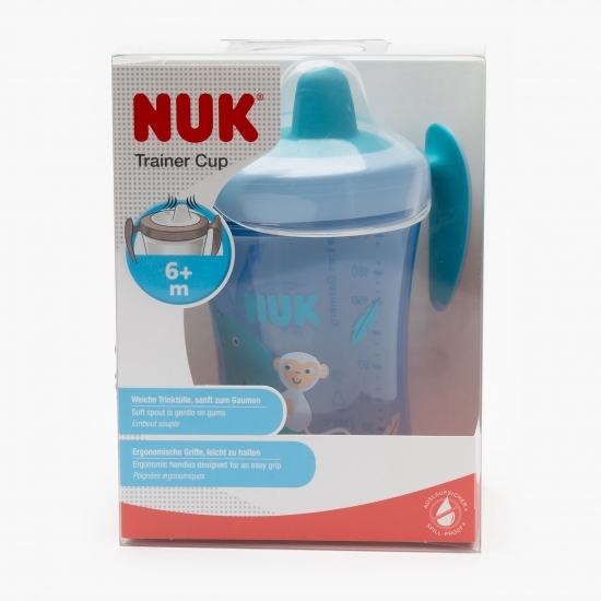 Cană Trainer albastră, 6+ luni, 230ml
