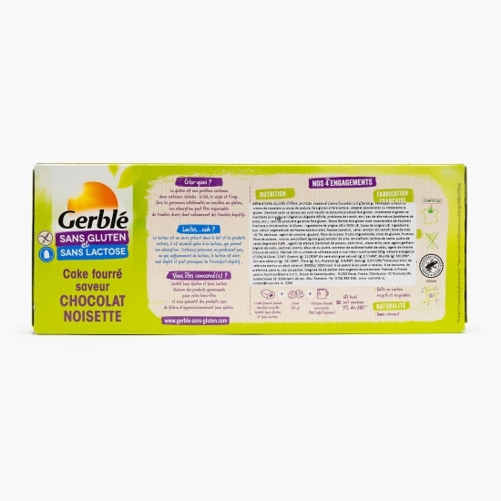 Madlene cu cremă de ciocolată, fără gluten și lactoză, 6x35g