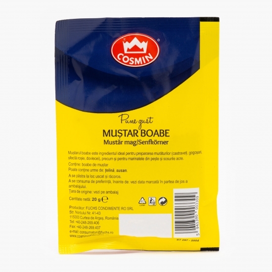 Muștar boabe 20g