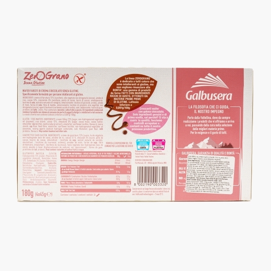 Napolitane cu ciocolată, fără gluten 180g