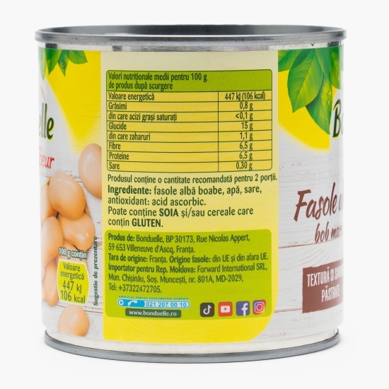 Fasole albă bob mare Vapeur 425ml