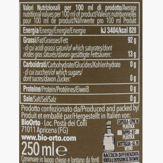 Ulei măsline extravirgin eco Peranzana 250ml