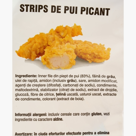 Strips picant de file de pui 1kg