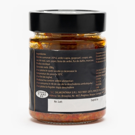 Zacuscă din păstrăv somonat 250g