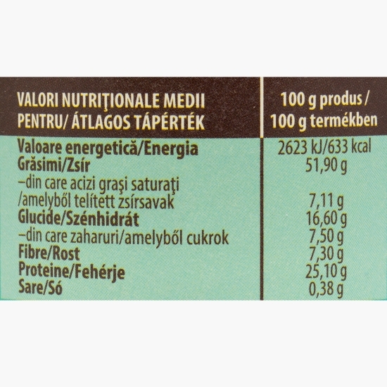 Cremă tartinabilă de arahide Crunchy, fără zahăr adăugat 350g