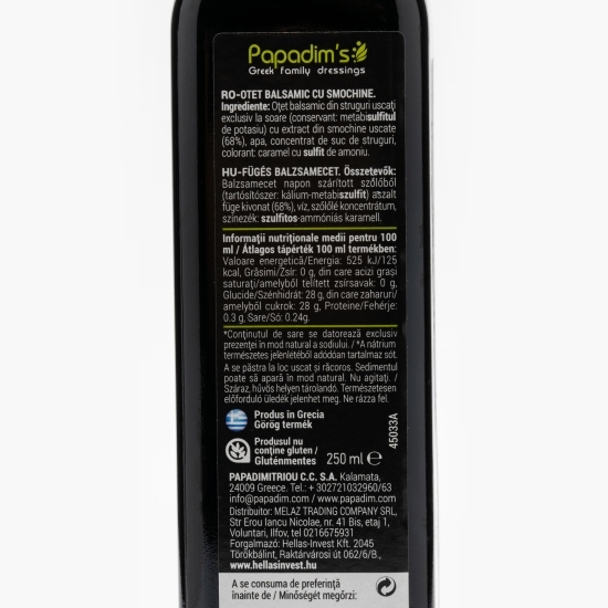 Oțet balsamic cu extract de smochine 0.25l