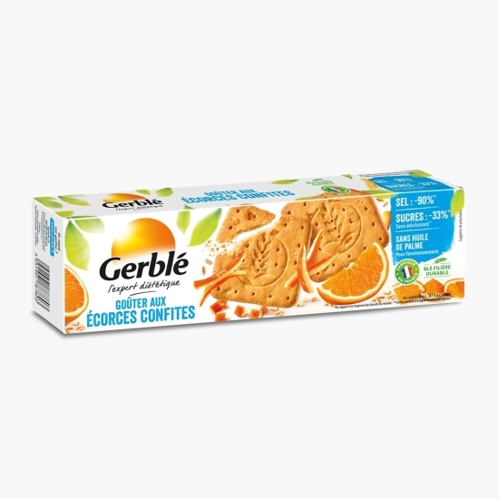 Biscuiți cu coji de citrice confiate 360g