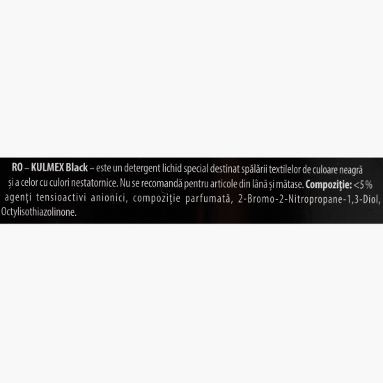 Detergent de rufe lichid gel Black, 60 spălări, 3l