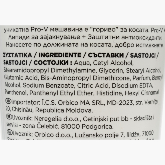 Balsam Pro-V Repair & Protect pentru păr deteriorat 220ml