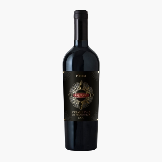 Vin roșu sec Primitivo di Manduria Frapasso, 14.5%, 0.75l
