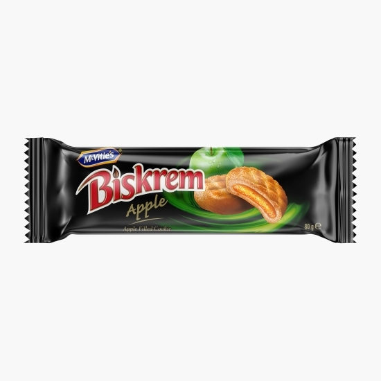 Biscuiți cu umplutură de mere 80g