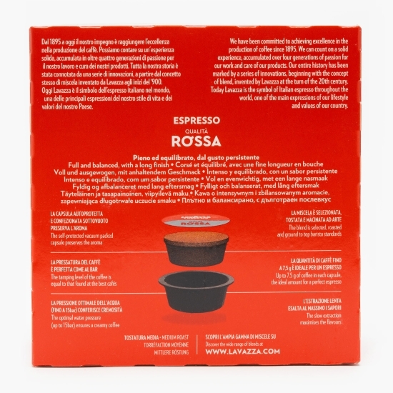 Qualita Rossa, 54 băuturi, 405g capsule cafea 