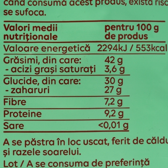 Mix Energie (miez de nucă și merișoare îndulcite) 150g