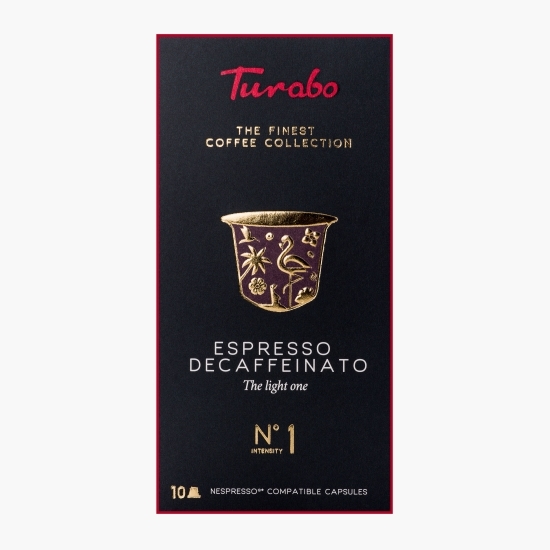 Capsule cafea Espresso Decaffeinato 10 băuturi