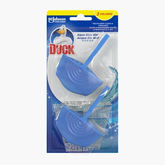 Odorizant toaletă Aqua Blue 4în1, 2 buc, 72g