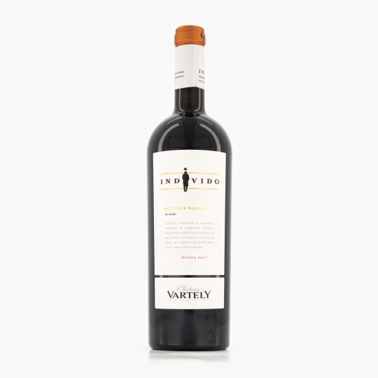 Vin roșu sec Fetească Neagră Individo, 14%, 750ml