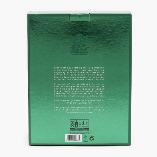 Gin 47.3% alc. 0.7l + pahar