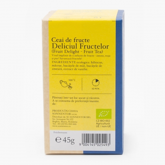 Ceai eco „Deliciul fructelor” 18 plicuri