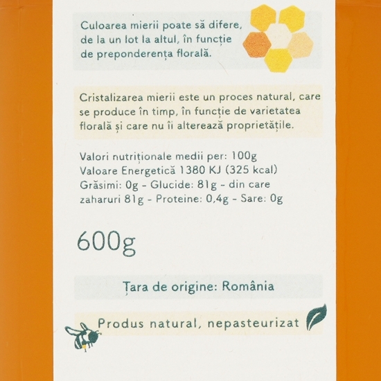 Miere polifloră 600g