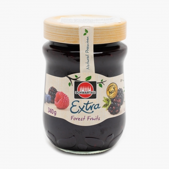 Dulceață extra de fructe de pădure 340g