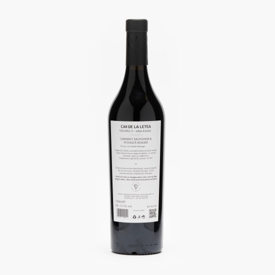 Vin roșu sec Cabernet Sauvignon & Fetească Neagră Vol II, 13.5%, 750ml