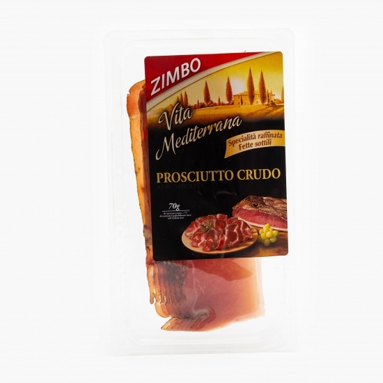 Prosciutto crudo afumicatto (Jambon crud-uscat afumat) 70g 